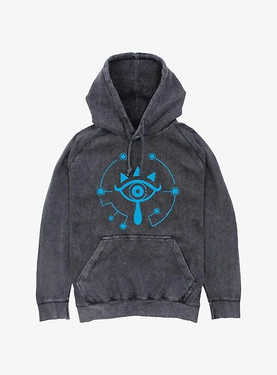 The Legend Of Zelda: Breath Of The Wild Eye Mineral Wash Hoodie