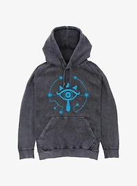 The Legend Of Zelda: Breath Of The Wild Eye Mineral Wash Hoodie