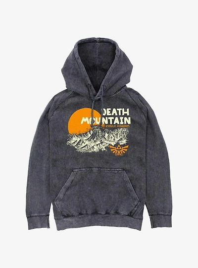 The Legend Of Zelda Death Mountain Mineral Wash Hoodie