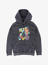 Disney A Goofy Movie Eye To Eye Max & Roxanne Mineral Wash Hoodie