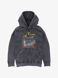 Disney Pixar Toy Story Pizza Planet Mineral Wash Hoodie