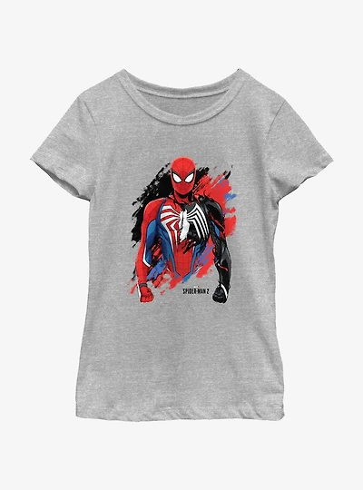 Marvel Spider-Man 2 Game Venom Morph Youth Girls T-Shirt