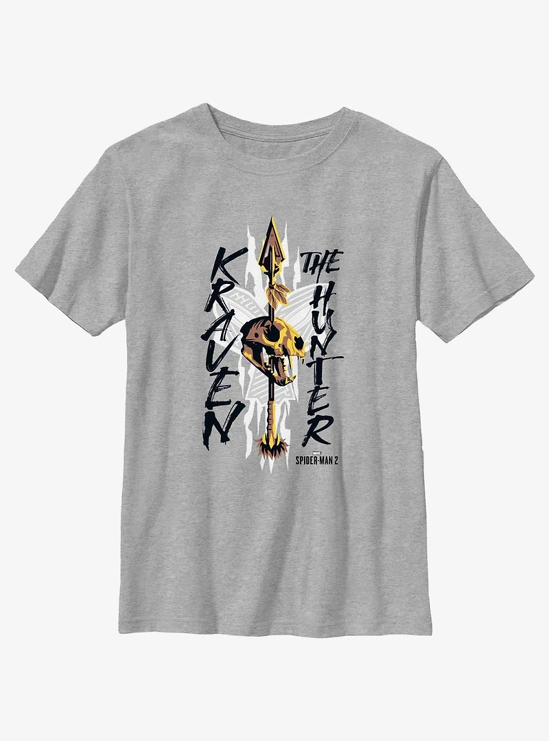 Marvel Spider-Man 2 Game Kraven The Hunter Youth T-Shirt