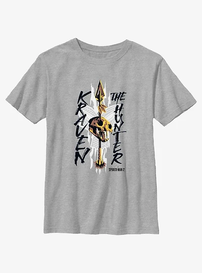 Marvel Spider-Man 2 Game Kraven The Hunter Youth T-Shirt