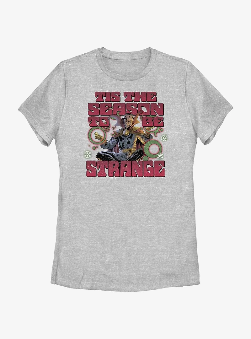 Marvel Doctor Strange Tis The Season Womens T-Shirt