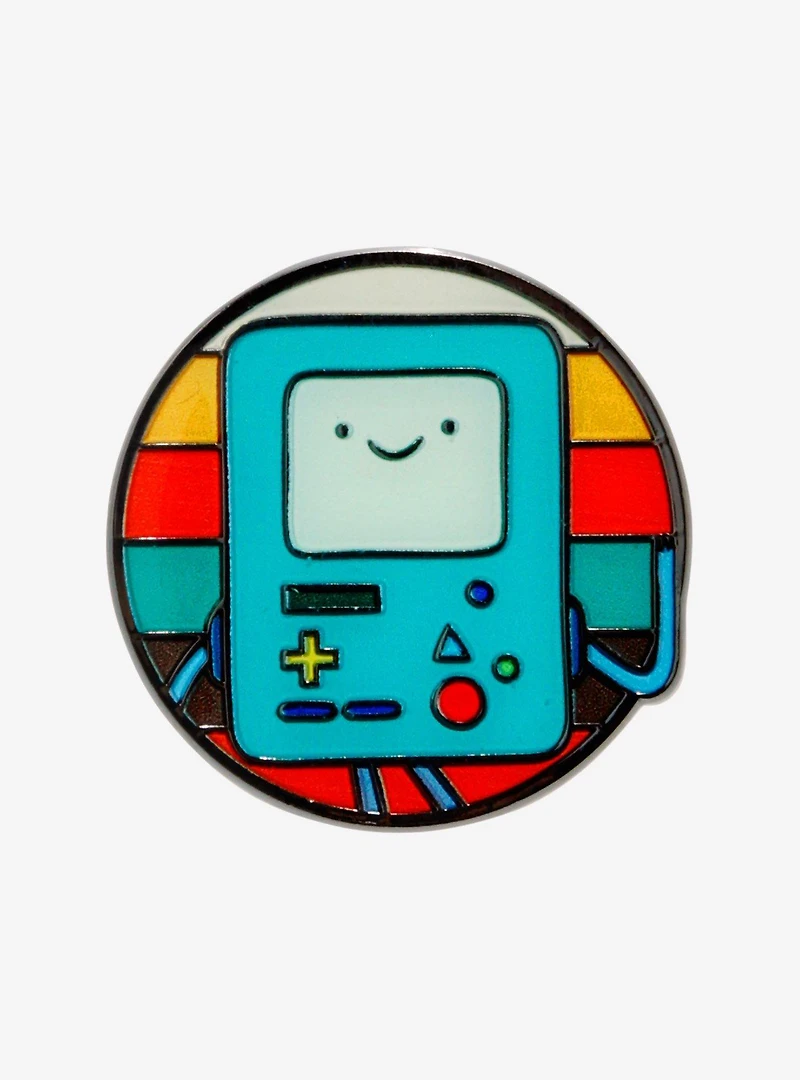 Adventure Time BMO Stripe Enamel Pin - BoxLunch Exclusive