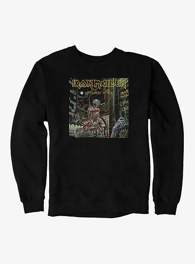 Iron Maiden Somewhere In Time Album Cover Sweatshirt