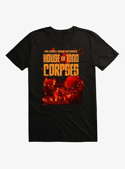 House Of 1000 Corpses Rob Zombies Horror Masterpiece T-Shirt