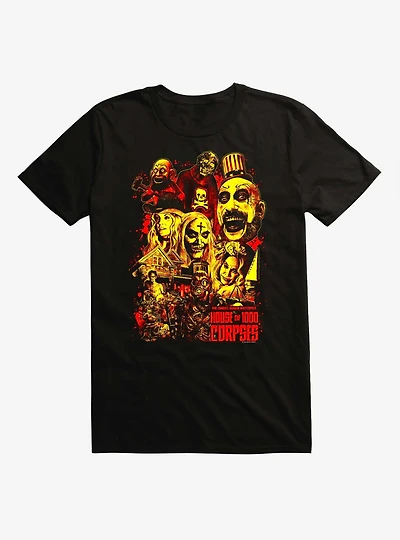 House Of 1000 Corpses Movie Poster T-Shirt