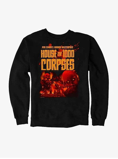 House Of 1000 Corpses Rob Zombies Horror Masterpiece Sweatshirt