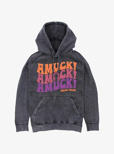 Disney Hocus Pocus Amuck Mineral Wash Hoodie