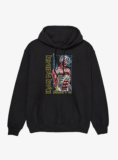 Iron Maiden Somewhere In Time Eddie Hoodie