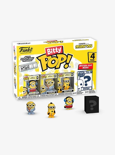 Funko Bitty Pop! Minions Roller Skating Stuart and Friends Blind Box Vinyl Figure Set