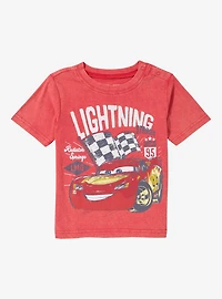 Disney Pixar Cars Lightning McQueen Sketch Portrait Toddler T-Shirt - BoxLunch Exclusive