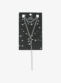 Social Collision® Star Chain Lariat Necklace