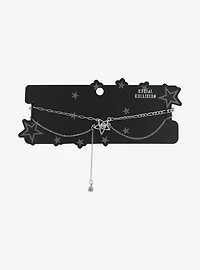 Social Collision Star Chain Choker