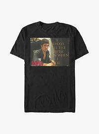 Scarface Tony Montana I Always Tell The Truth Even When I Lie T-Shirt