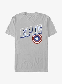 Marvel Captain America Epic Shield T-Shirt