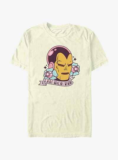Marvel Iron Man I Am Tattoo T-Shirt