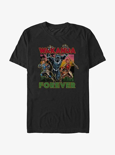 Marvel Black Panther For Wakanda T-Shirt