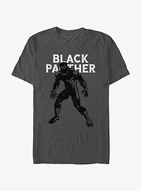 Marvel Black Panther Scratched T-Shirt
