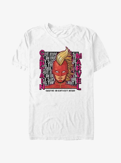 Marvel Captain Marvel Mightiest Hero T-Shirt