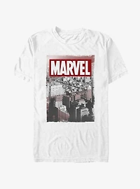 Marvel Cityscape Poster T-Shirt