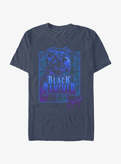 Marvel Black Panther Linear Panther T-Shirt