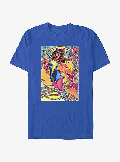 Marvel Ms. Marvel Poster T-Shirt