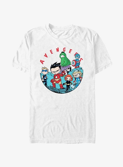 Marvel Avengers Chibi Avengers T-Shirt
