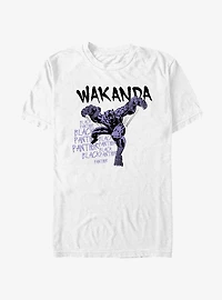 Marvel Black Panther For Wakanda T-Shirt
