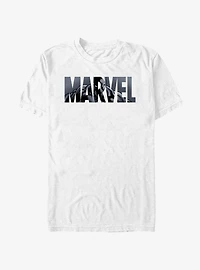 Marvel Black Panther Logo Fill T-Shirt
