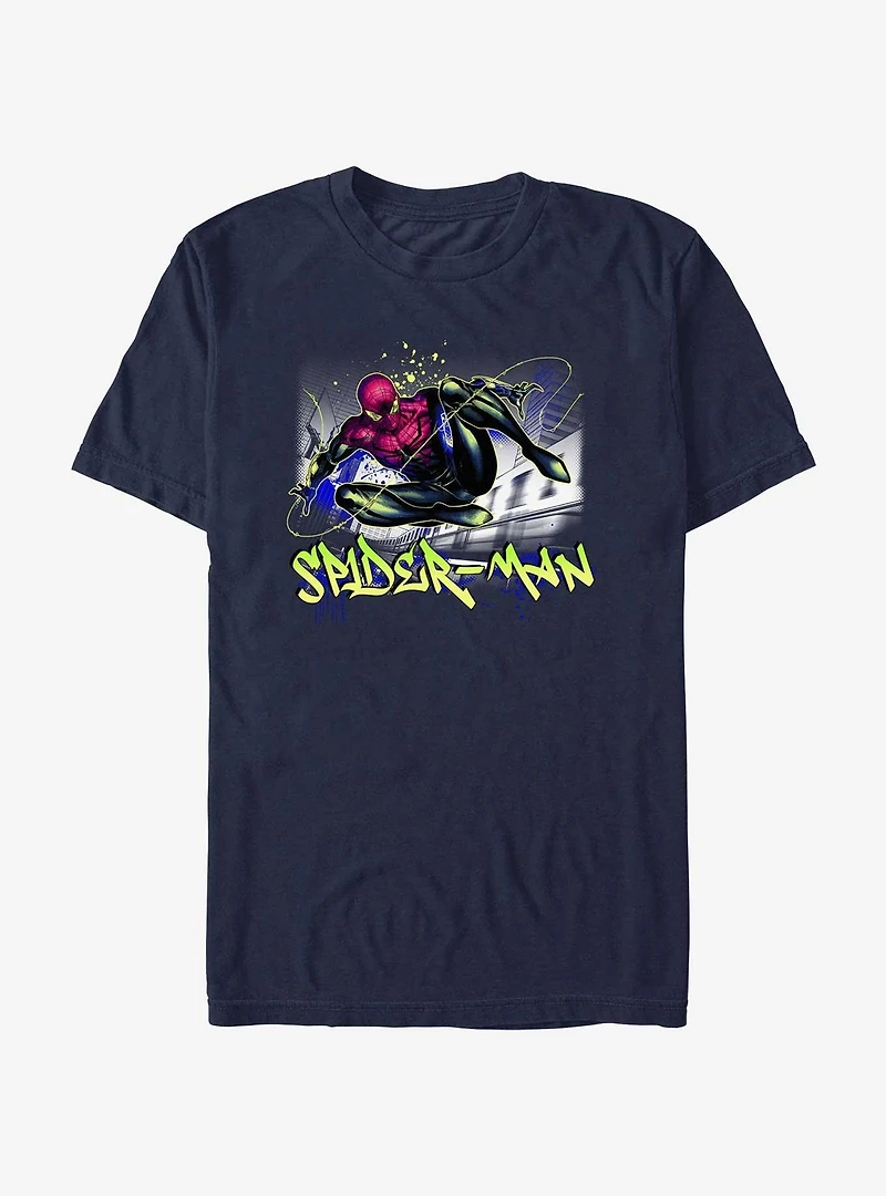 Marvel Spider-Man Miles In The City T-Shirt