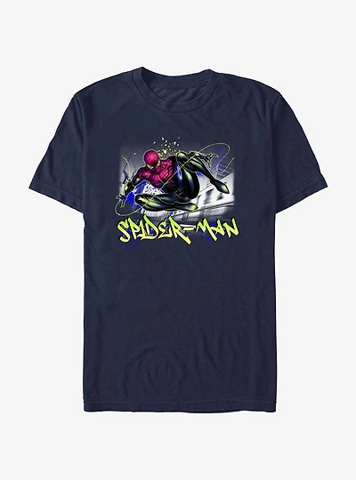 Marvel Spider-Man Miles In The City T-Shirt
