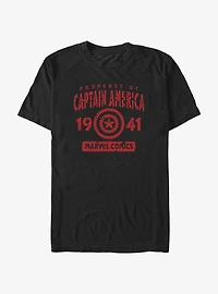 Marvel Captain America Property Of America T-Shirt
