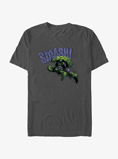 Marvel Hulk Smashing Type T-Shirt