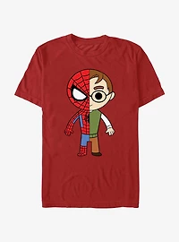 Marvel Spider-Man Peter Parker Split T-Shirt