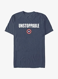 Marvel Captain America Unstoppable Cap T-Shirt