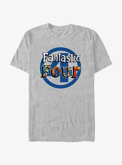 Marvel Fantastic Four Four Heroes T-Shirt
