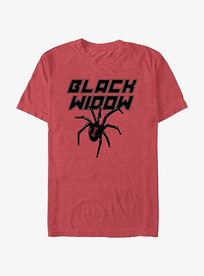 Marvel Black Widow Bold Icon T-Shirt