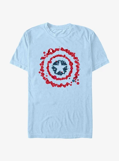 Marvel Captain America Bubble Shield T-Shirt