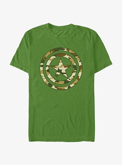 Marvel Captain America Camo Captain T-Shirt