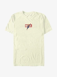 Marvel Captain Marvel Block Logo T-Shirt