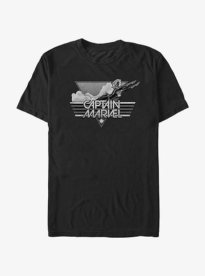 Marvel Captain Marvel Fly By T-Shirt
