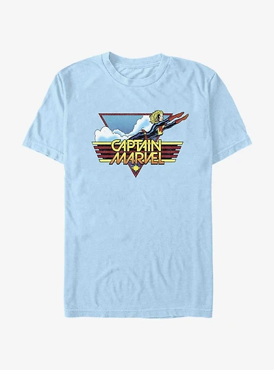 Marvel Captain Marvel Fly By T-Shirt