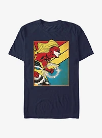 Marvel Captain Marvel Profile Deco T-Shirt