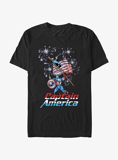 Marvel Captain America In Charge T-Shirt
