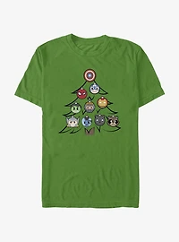 Marvel Avengers Chibi Marvel Tree T-Shirt