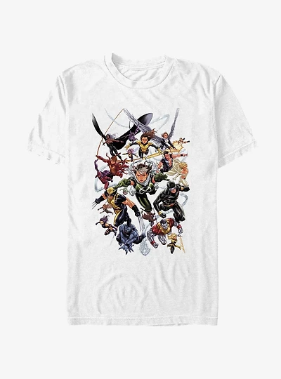 Marvel X-Men Flying Foward T-Shirt