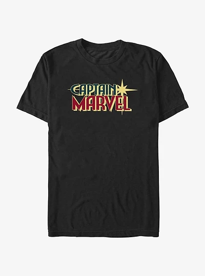 Marvel Captain Marvel Star Logo T-Shirt